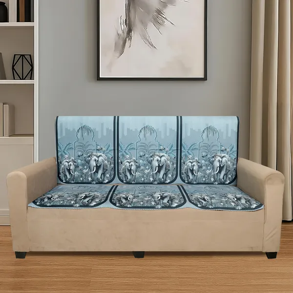 Velvet_3_Seater_Sofa_Cover_With_6_Seat_And_Back_Covers_|_Ornate_Elephant_Print_|_Washable_Fabric_|_Stylish_Sofa_Cover_For_Modern_Living_Room_(Grey,_3_Seater_Without_Arm_Cover)