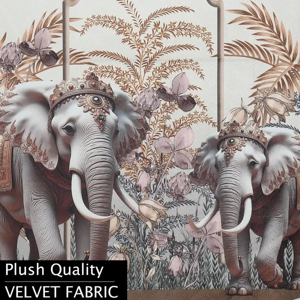 Velvet_Single_Seater_Sofa_Cover_With_2_Seat_And_Back_Covers,_2_Hand_Rest_Covers_|_Ornate_Elephant_Print_|_Washable_Fabric_|_Stylish_Sofa_Cover_For_Modern_Living_Room_(Gold,_1_Seater_With_Arm_Cover)
