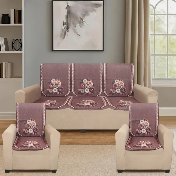 Velvet_5_Seater_Sofa_Cover_With_10_Seat_And_Back_Covers_|_Flower_Bunch_Design_|_Washable_Fabric_|_Stylish_Sofa_Cover_For_Modern_Living_Room_(Maroon,_5_Seater_Without_Arm_Covers)