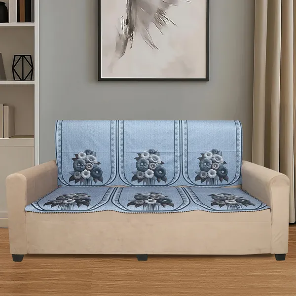 Velvet_3_Seater_Sofa_Cover_With_6_Seat_And_Back_Covers_|_Flower_Bunch_Design_|_Washable_Fabric_|_Stylish_Sofa_Cover_For_Modern_Living_Room_(Grey,_3_Seater_Without_Arm_Covers)