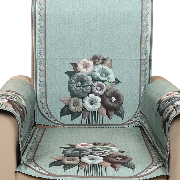 Velvet_Single_Seater_Sofa_Cover_With_2_Seat_And_Back_Covers_|_Flower_Bunch_Design_|_Washable_Fabric_|_Stylish_Sofa_Cover_For_Modern_Living_Room_(Green,_1_Seater_Without_Arm_Covers)