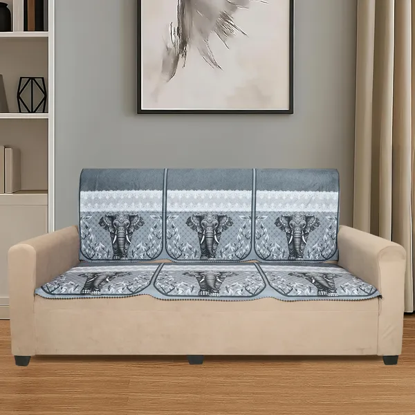 Velvet_5_Seater_Sofa_Cover_With_10_Seat_And_Back_Covers_|_Safari_Elephant_Print_|_Washable_Fabric_|_Stylish_Sofa_Cover_For_Modern_Living_Room_(Grey,_5_Seater_Without_Arm_Covers)