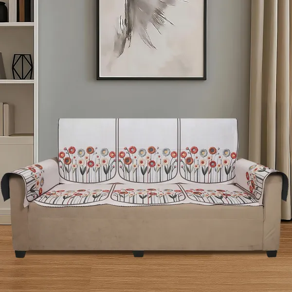 Velvet_3_Seater_Sofa_Cover_With_6_Seat_And_Back_Covers,_2_Hand_Rest_Covers_|_Floral_Daisy_Print_|_Washable_Fabric_|_Stylish_Sofa_Cover_For_Modern_Living_Room_(Beige,_3_Seater_With_Arm_Covers)