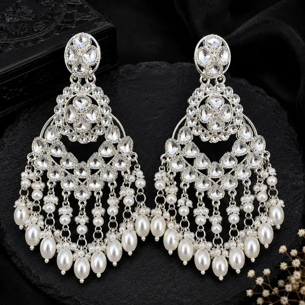 Silver_Alloy_Pearl_Chandelier_Earrings_For_Women