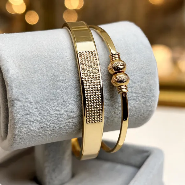 Gold_Brass_Broad_Textured_Bangle_Set_Of_2_For_Women