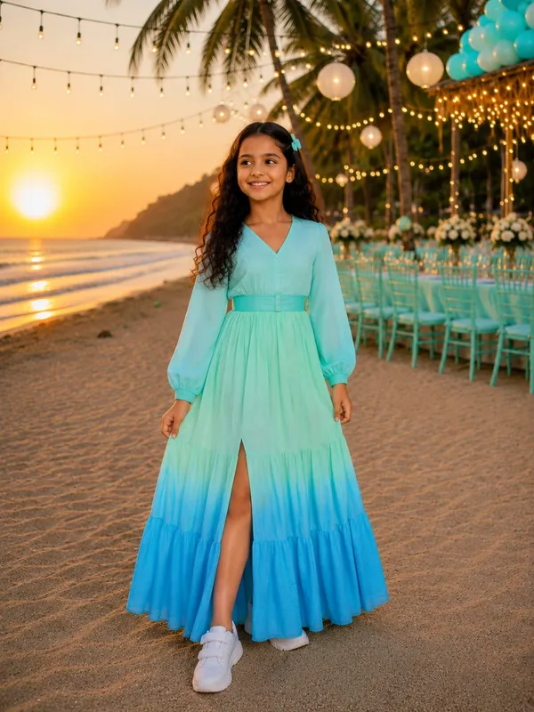 Sky_Blue_And_Aqua_Ombre_Casual_Dress_For_Girls