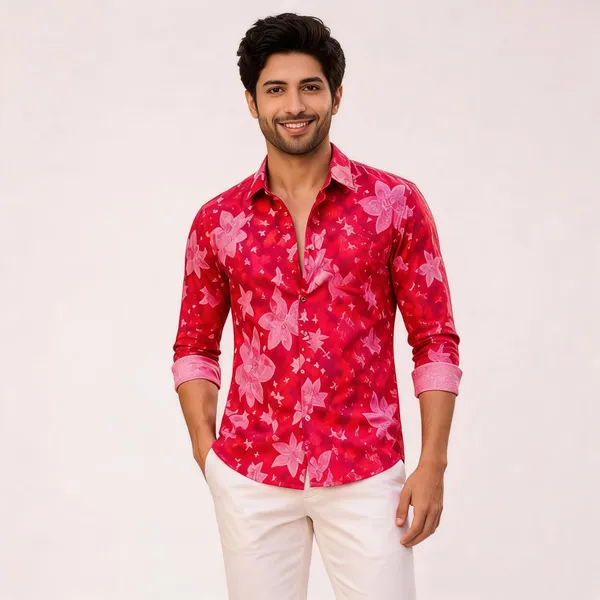Hot_Pink_Mens_Shirt