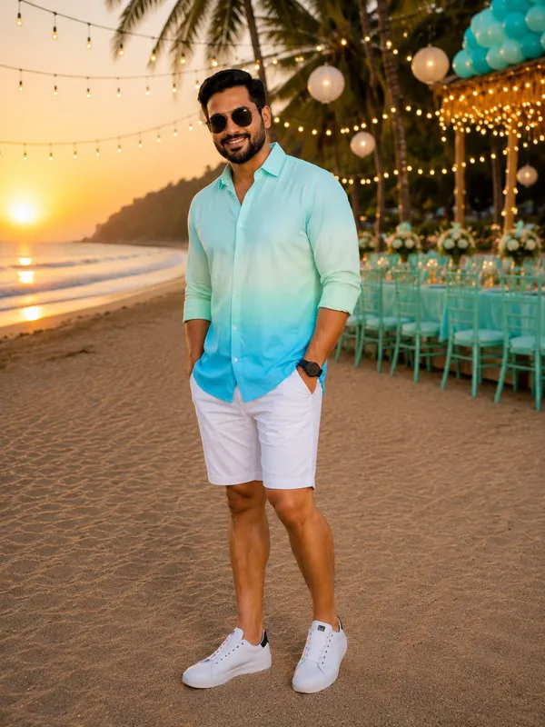 Sky_Blue_And_Aqua_Ombre_Mens_Shirt