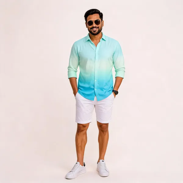 Sky_Blue_And_Aqua_Ombre_Mens_Shirt
