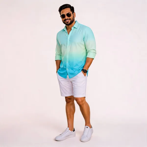 Sky_Blue_And_Aqua_Ombre_Mens_Shirt