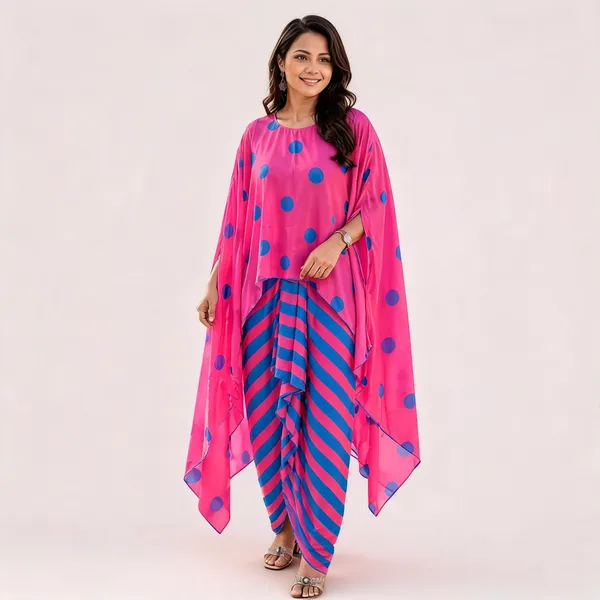 Pink_Sapphire_Twinning_Dress_For_Women