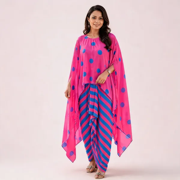 Pink_Sapphire_Twinning_Dress_For_Women