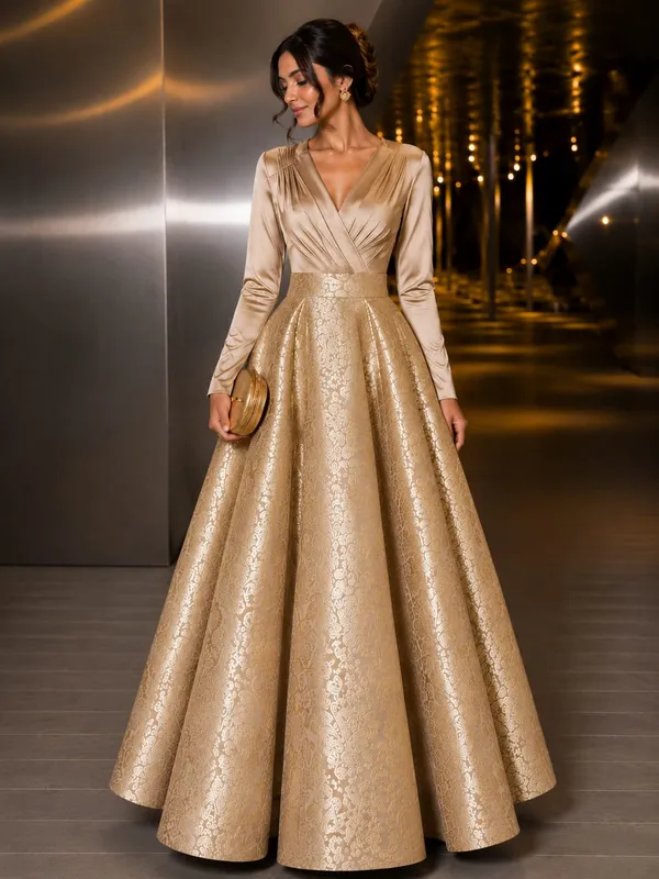 Royal_Brocade_Wrap_Gown_✨