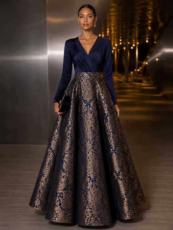 Royal_Brocade_Wrap_Gown_✨