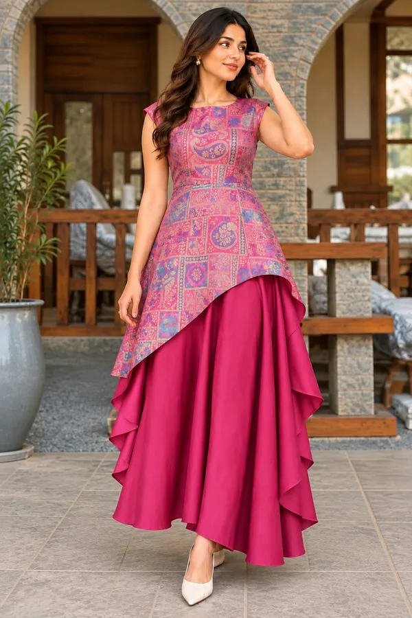 Printed_Asymmetric_Ruffle_Maxi_Dress