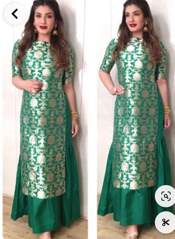 Fuchsia_Brocade_Anarkali