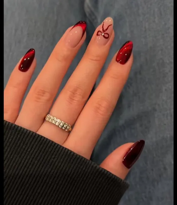Red_Cateye_Bow_Nails
