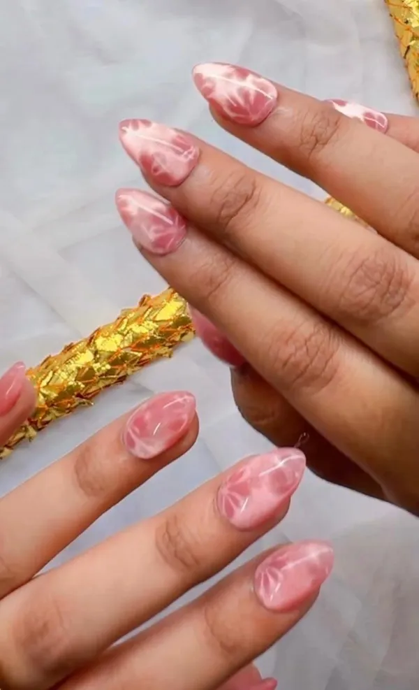 Flower_Cateye_Nails
