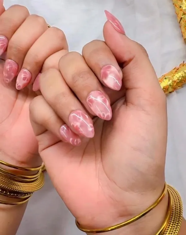 Flower_Cateye_Nails