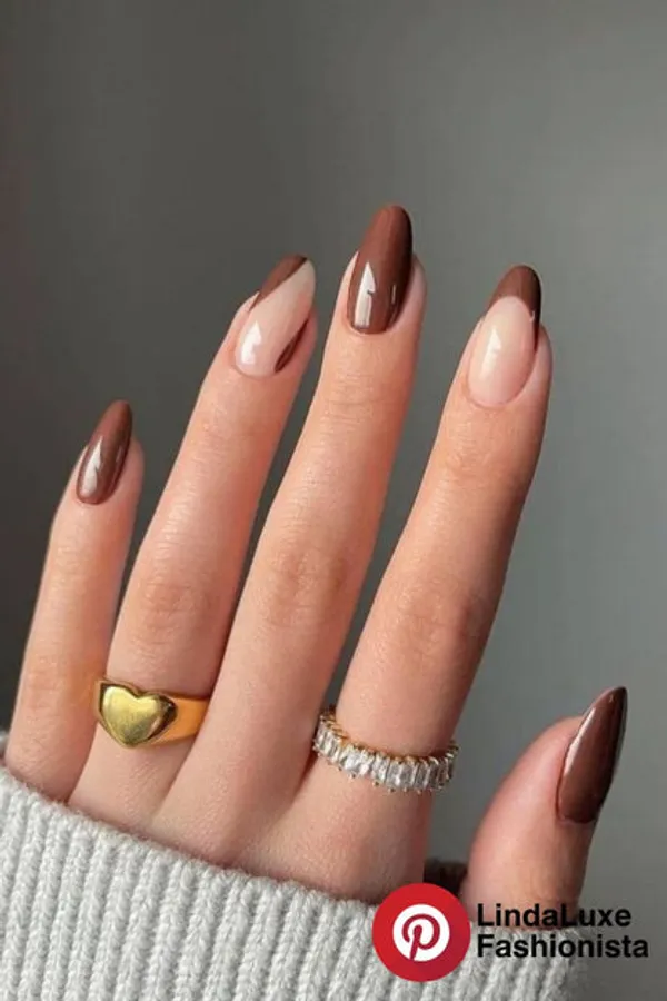 Brown_French_Nails