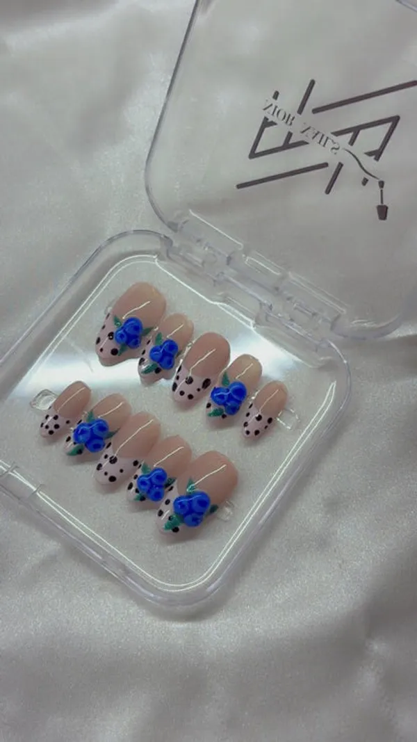 Blue_Berry_French_Nails