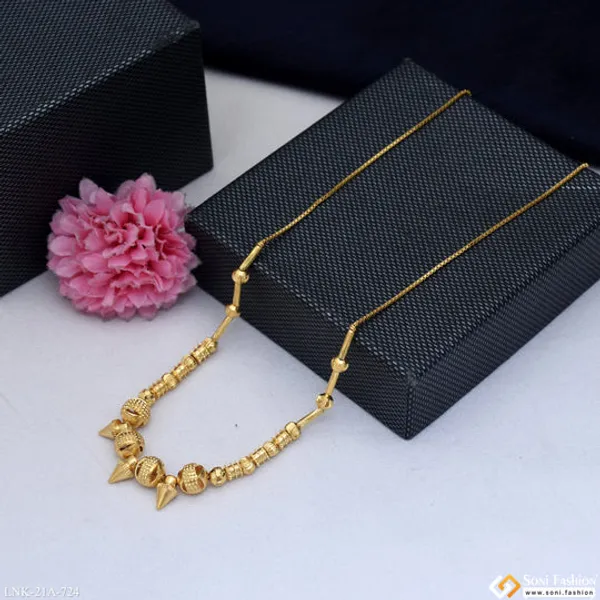 1_Gram_Gold_Plated_Opulent_Design_Necklace_For_Ladies_Style_A724