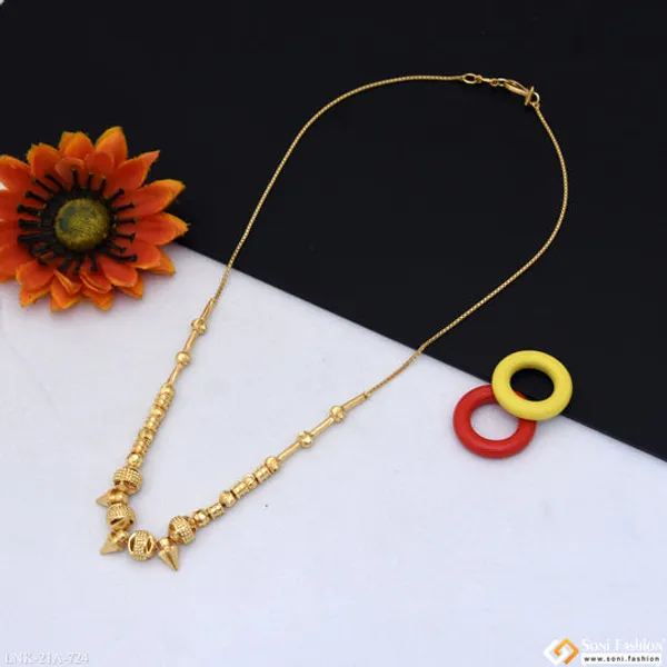 1_Gram_Gold_Plated_Opulent_Design_Necklace_For_Ladies_Style_A724