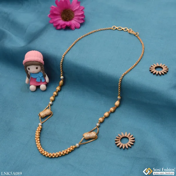 3_In_1_Pattern_With_Diamond_New_Style_Gold_Plated_Necklace_For_Women_Style_Lnka089