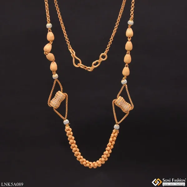3_In_1_Pattern_With_Diamond_New_Style_Gold_Plated_Necklace_For_Women_Style_Lnka089