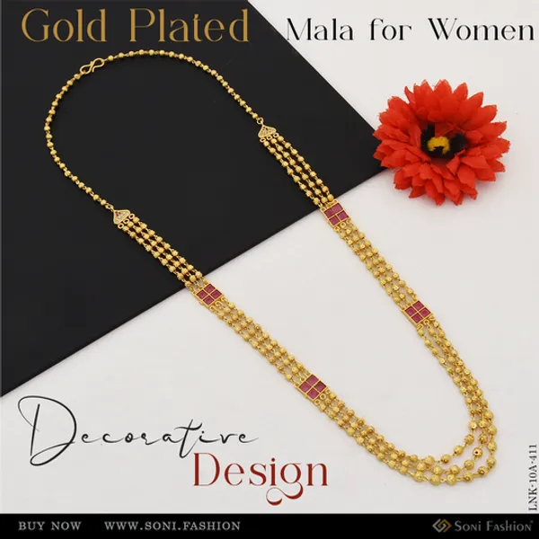 Decorative_Design_Decorative_Design_Gold_Plated_Mala_For_Women_Style_A411