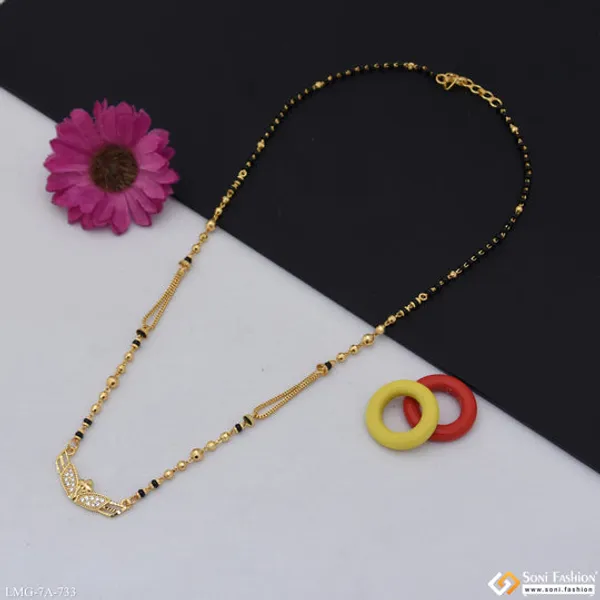 Finely_Detailed_Gold_Plated_Mangalsutra_For_Women_Style_A733