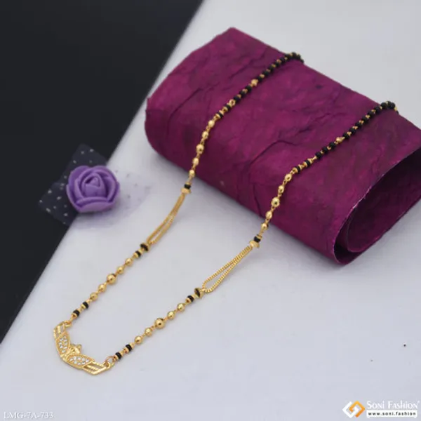Finely_Detailed_Gold_Plated_Mangalsutra_For_Women_Style_A733