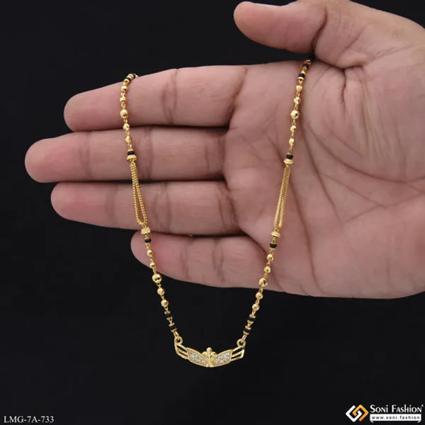 Finely_Detailed_Gold_Plated_Mangalsutra_For_Women_Style_A733