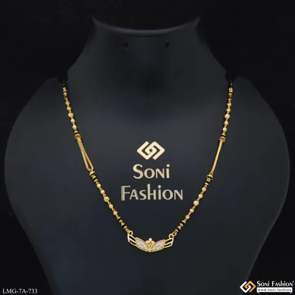 Finely_Detailed_Gold_Plated_Mangalsutra_For_Women_Style_A733