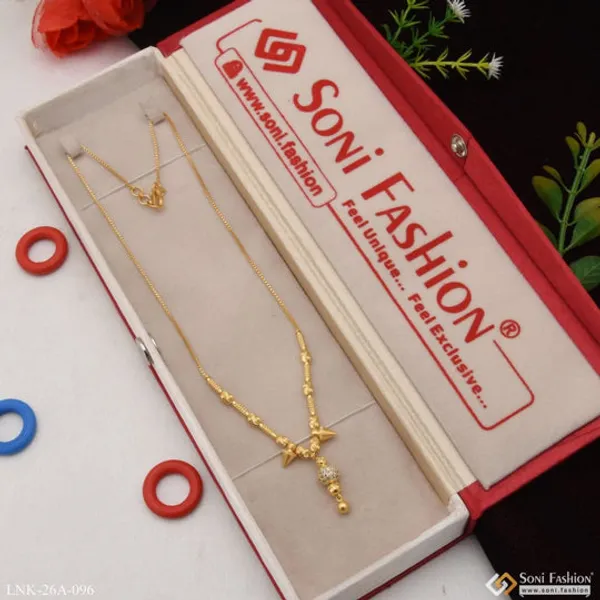 1_Gram_Gold_Plated_With_Diamond_Finely_Detailed_Necklace_For_Lady_Style_A096