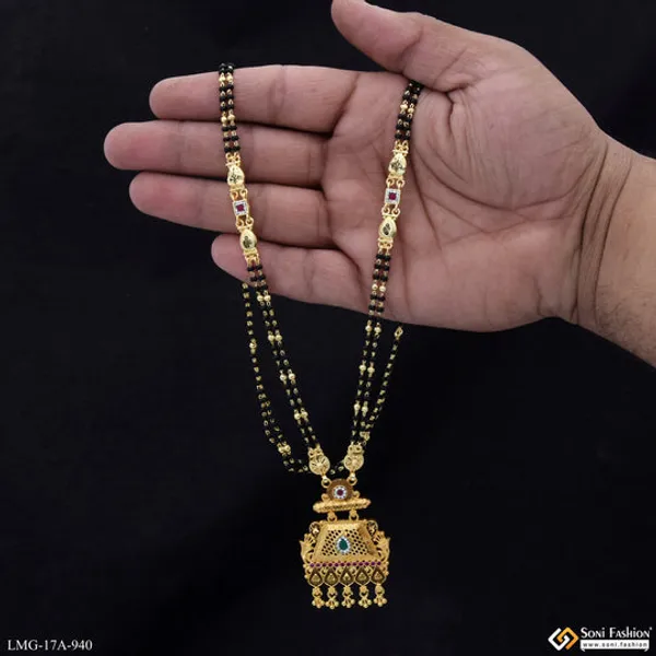 Graceful_Design_Gold_Plated_Mangalsutra_For_Women_Style_A940