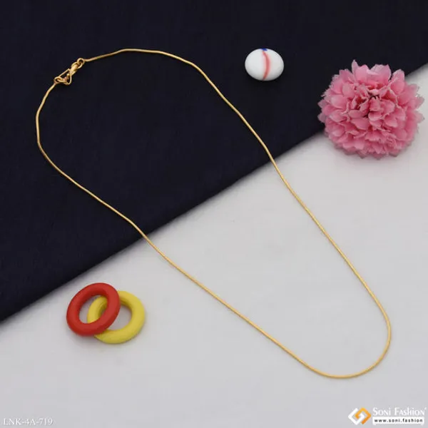 Lovely_Design_Gold_Plated_Chain_For_Ladies_Style_A719