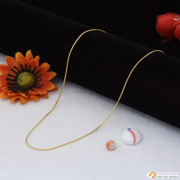 Lovely_Design_Gold_Plated_Chain_For_Ladies_Style_A719