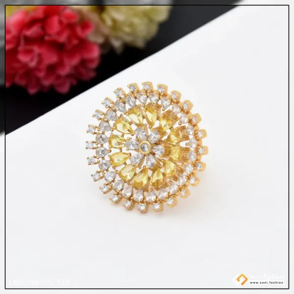Latest_Design_With_Diamond_Best_Quality_Gold_Plated_Ring_For_Ladies_Style_A191