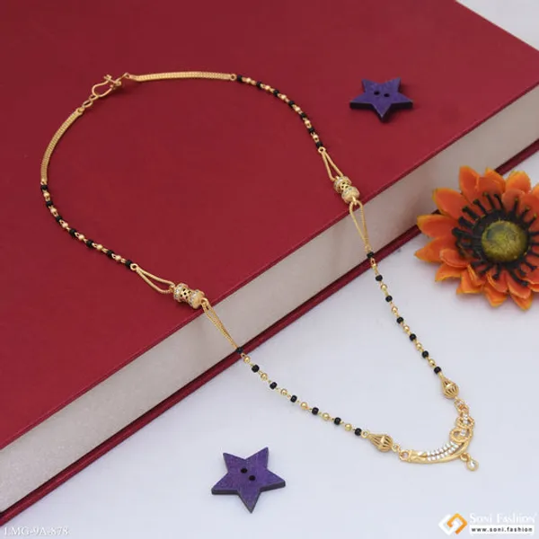 Latest_Design_Gold_Plated_Mangalsutra_For_Women_Style_A878