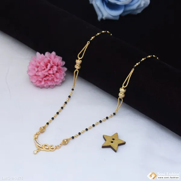 Latest_Design_Gold_Plated_Mangalsutra_For_Women_Style_A878