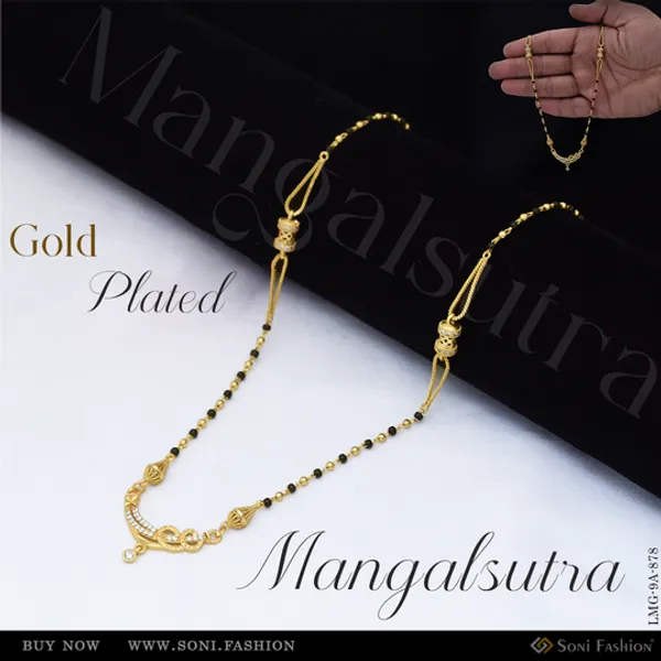 Latest_Design_Gold_Plated_Mangalsutra_For_Women_Style_A878