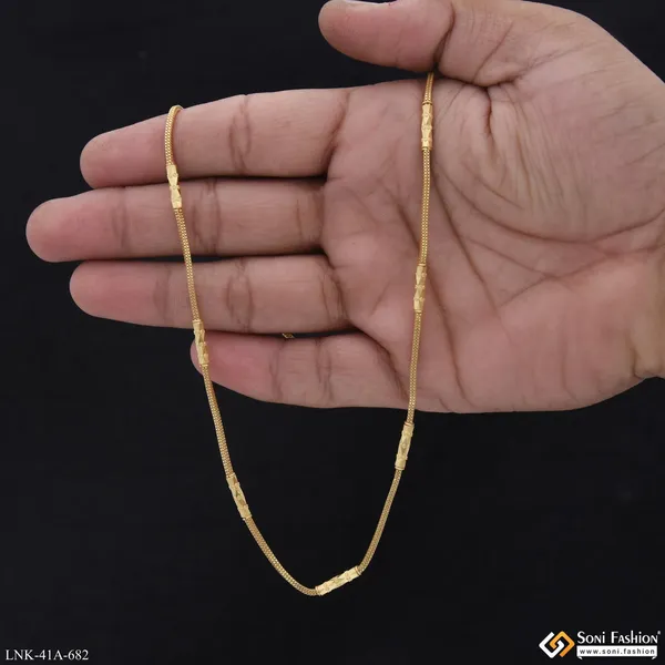 1_Gram_Gold_Plated_Magnificent_Design_Chain_For_Ladies_Style_A682