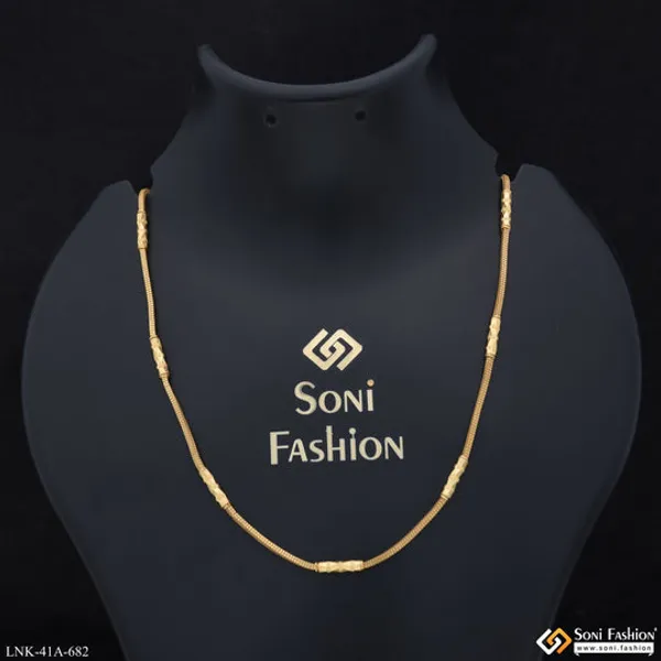 1_Gram_Gold_Plated_Magnificent_Design_Chain_For_Ladies_Style_A682