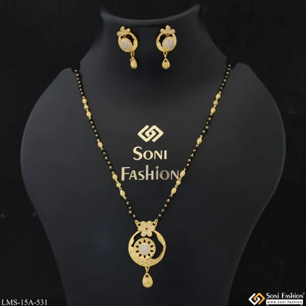 Lovely_Design_Gold_Plated_Mangalsutra_Set_For_Women_Style_A531