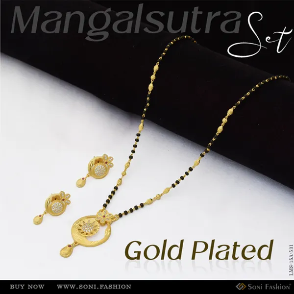 Lovely_Design_Gold_Plated_Mangalsutra_Set_For_Women_Style_A531