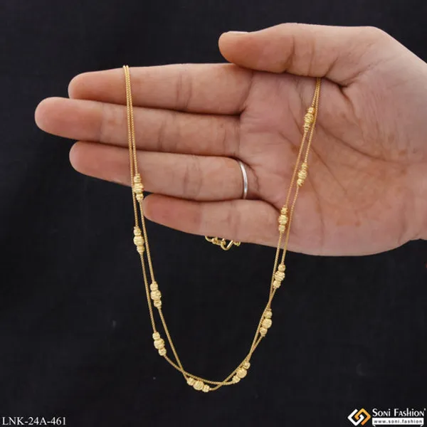 1_Gram_Gold_Plated_Classic_Design_Finely_Detailed_Necklace_For_Lady_Style_A461
