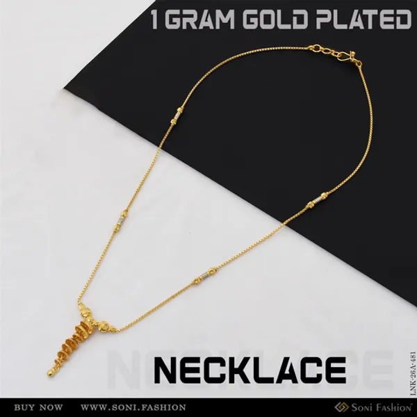 1_Gram_Gold_Plated_Glittering_Design_Gold_Plated_Necklace_For_Lady_Style_A481
