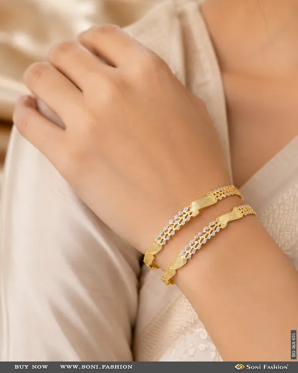 1_Gram_Gold_Plated_Brilliant_Design_Fancy_Design_Bangles_For_Ladies_Style_A031