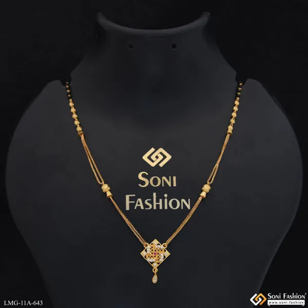 Cool_Design_Gold_Plated_Mangalsutra_For_Women_Style_A643